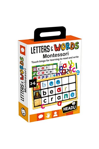 Headu Montessori - Bingo: Atingeți imagini și cuvinte