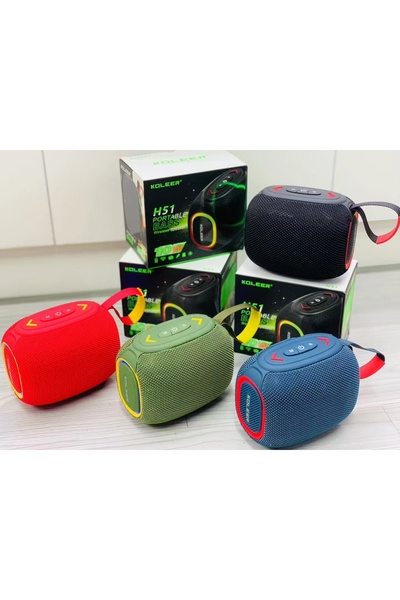 KOLEER Wireless Portable Blue Tooth Speaker 10W HD Sound Support - H51