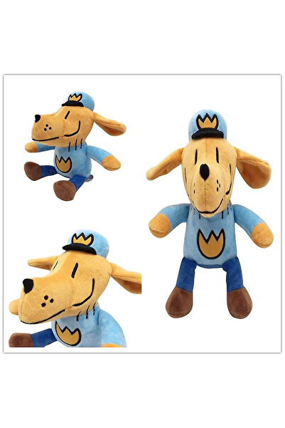 OEM Omuleț de pluș, jucărie de pluș albastru, 25 cm, moale și amuzant pentru ...