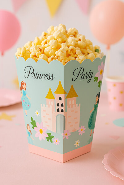 Partifabrik Princesses Pastel Themed Egyptian Box 8 Pieces