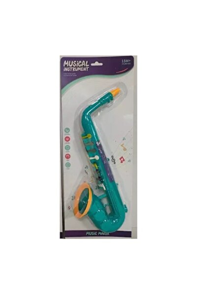Toy Toy Toy Plastic saxophone for children – musical toy, green