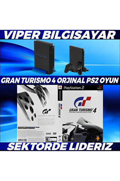 Sony MUHTEŞEM GRAN TURİSMO 4 ORJİNAL PS2 OYUN