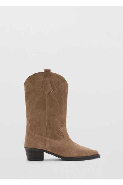 Mango Teen Kovboy tarz deri bot