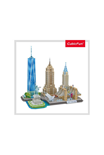 Cubic Fun CubicFun - 3D Puzzle New York 123 Pieces