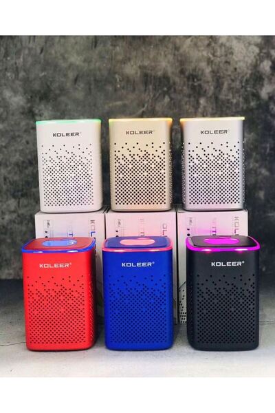 KOLEER Portable Blue Tooth Wireless Speaker Support USB TF CARD FM RADIO Speaker - S818
