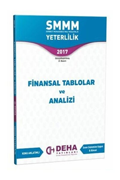 Deha Yayınları مجموعة تحليل البيانات المالية Smmm
