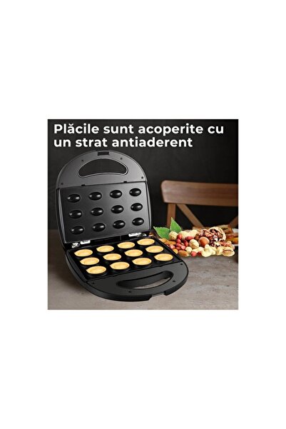 Zilan - Floria Zilan Nut Grinder - 1600W, Indicator Light, 24 Halves or 12 Whole Nuts