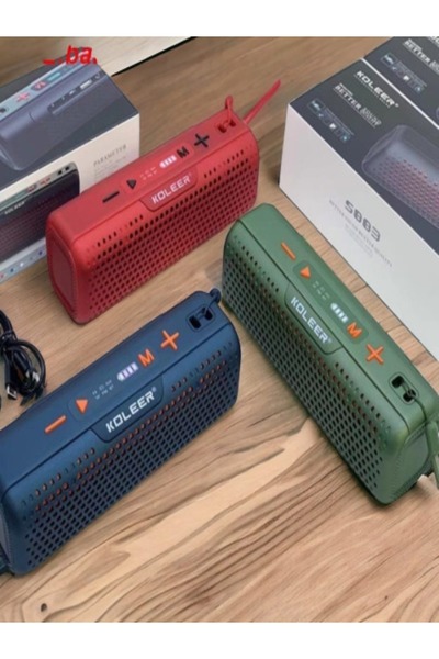 KOLEER Wireless Speaker with FM Radio - S883