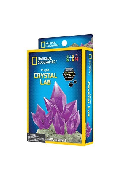 NATIONAL GEOGRAPHIC Kit de creștere a cristalelor violete Mini