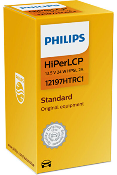 Philips Ev Aydınlatmaları Signal Bulb 12V Hiperlcp 12197 Htr 13.5V 24W Hiper ...