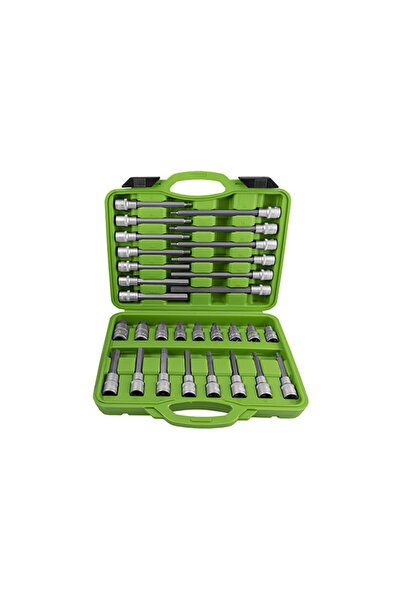 JBM Trusa Capete Tubulare Hexagonale Pentru Suruburi Cu 30 Piese