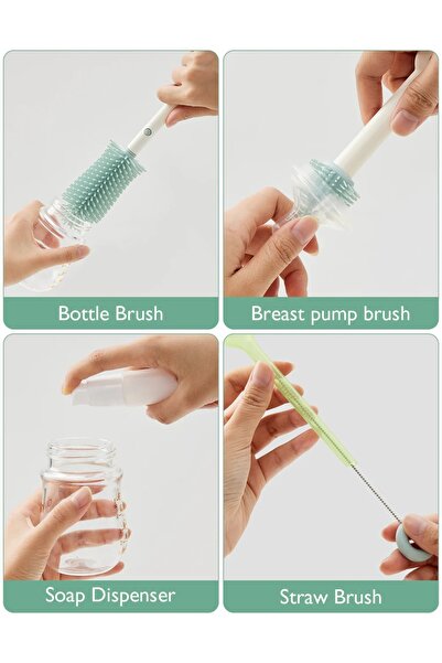 Momcozy Kit Perii si uscator mobil Green 7 in 1 -