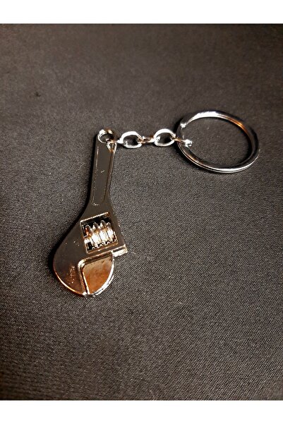 MRYart Functional Wrench Shaped Keychain