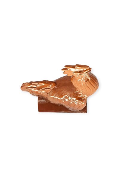 CERAMICA DE HOREZU Cocoș ornamental din ceramică pentru acoperiș, 50 cm