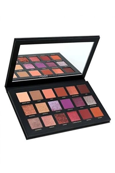 BEAUTY AND HEALTH لوحة ظلال العيون Desert Dusk المكونة من 18 لونًا