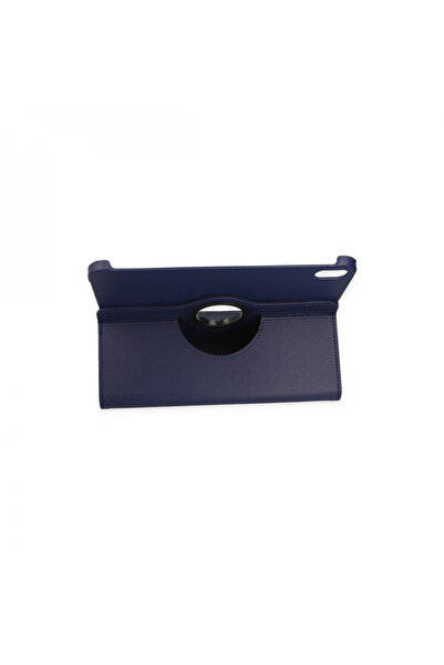 byhodi iPad 2022 10.9 (10Th Generation) Case 360 Tablet Leather Case - Navy Blue
