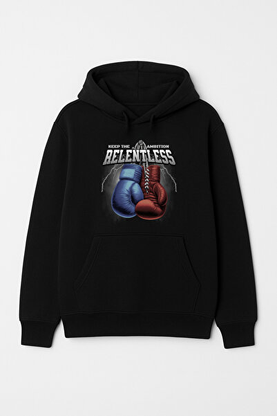CALKARCOLLECTION سترة Keep The Ambition Relentless للجنسين بغطاء رأس (هودي)