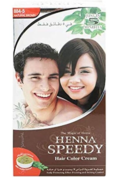 Henna Speedy Hair Color Cream- Brown
