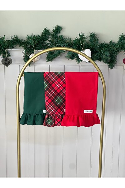 KaiAtelier LovelyXMossyXChris 3'lü Fırın Örtüsü / Kurulama Bezleri