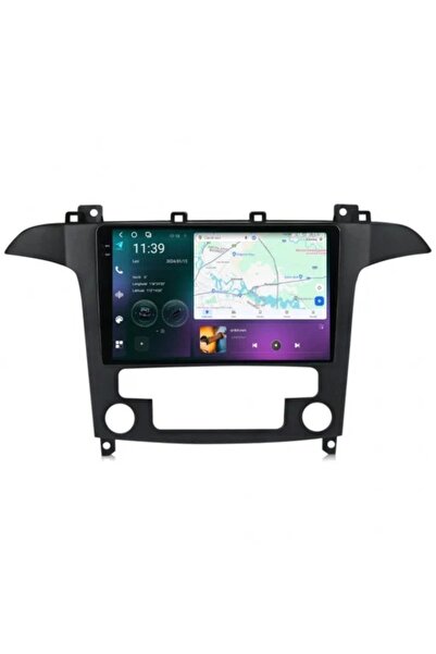 NAVI-ABC Ford S-MAX 1 Dedicated Navigation 9.5in 2K QLED, 12GB RAM, 256GB, Octa-Core, 4G