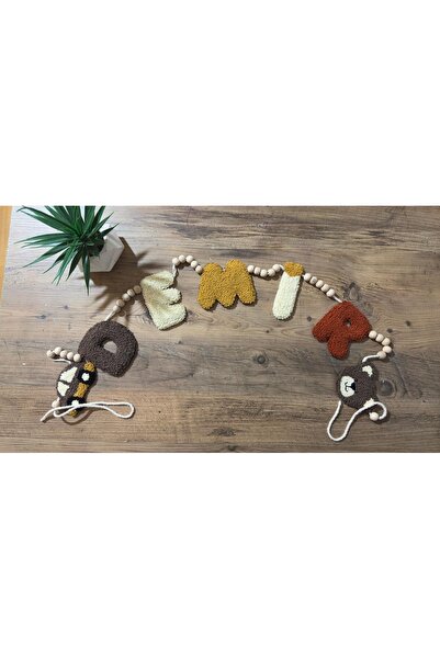 Bisanatatölyesi 5-6 Harf Kişiselleştirilebilir Punch İsimlik – Bebek & Çocuk ...