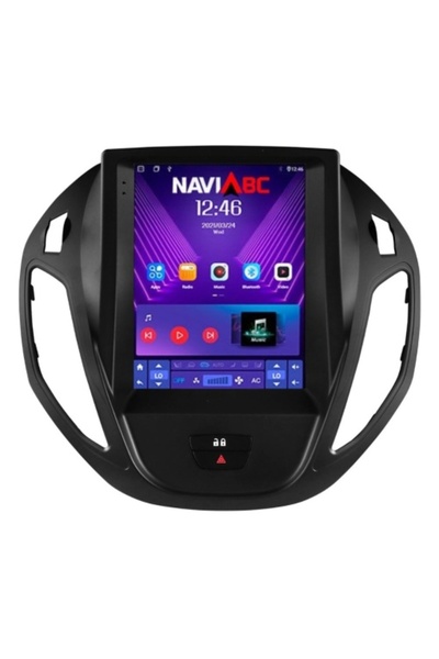 NAVI-ABC Navigație în stil Tesla pentru Ford B-Max 2014-2018, 9,7 inch, 2 GB RAM, 64 GB, Android 11