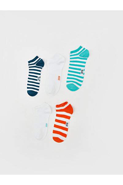 LC Waikiki Чорапи до глезена LCW ECO на райета за момчета, 5 броя (W5)
