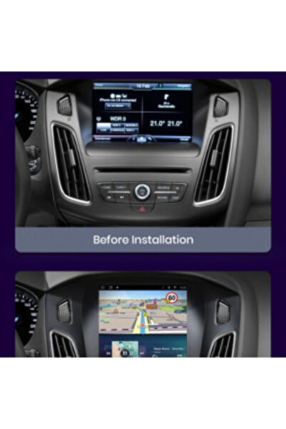 NAVI-ABC Tesla-Style Navigation for Ford Focus 3 (2011-2019) - 9.7 inch, 4 GB RAM, 64 GB, Octa-Core, 4G