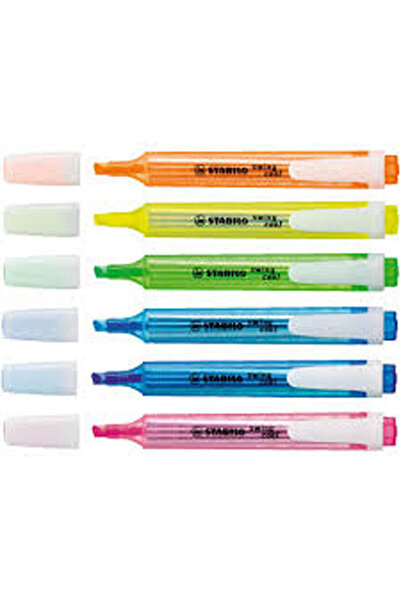 Stabilo Swing Cool Highlighter, 6 colors / set