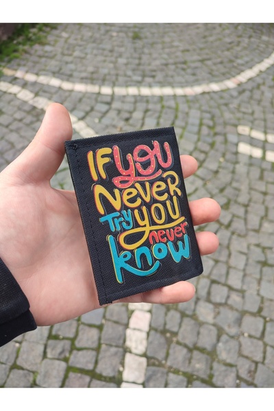 JANJAN Portofel sport, portofel unisex cu velcro, fermoar, breloc, compartiment pentru monede, portofel din material textil