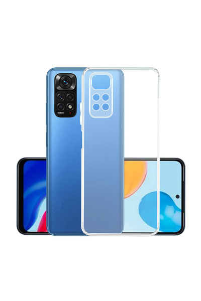 CaseWorld Xiaomi Redmi Note 11 ile Uyumlu Kapak Kamera Korumalı Şarj Yeri Tıp...