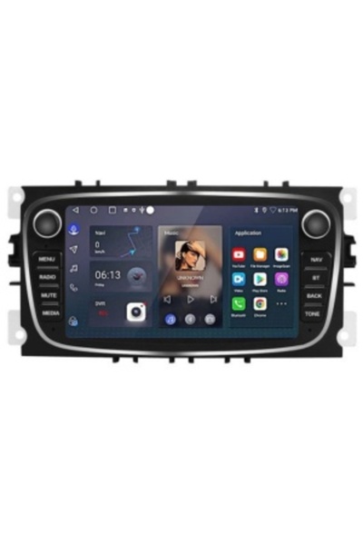 NAVI-ABC Dedicated Navigation for Ford S-Max 1 (2006-2014) - 7-inch, 1GB RAM, 16GB, Quad Core