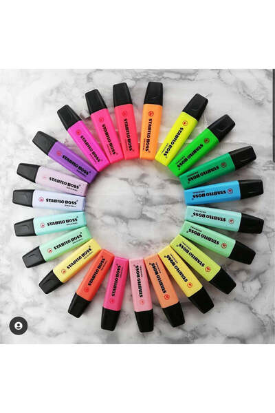 Stabilo Set de evidențiatoare pastel BOSS Original, 8 culori