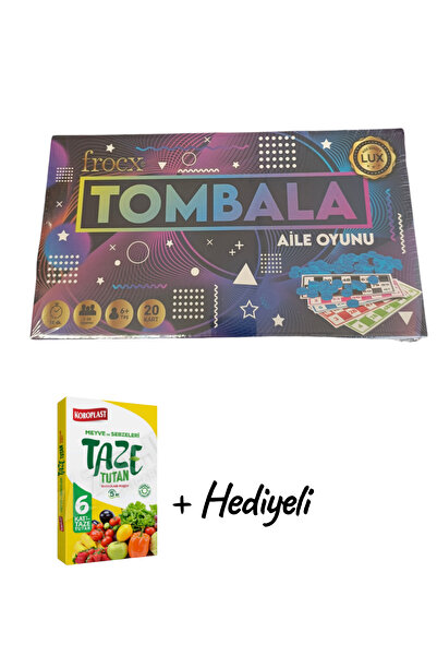 KMS Frocx Tombala 20 Kartlı Yılbaşı Eğlencesi Aile Oyunu