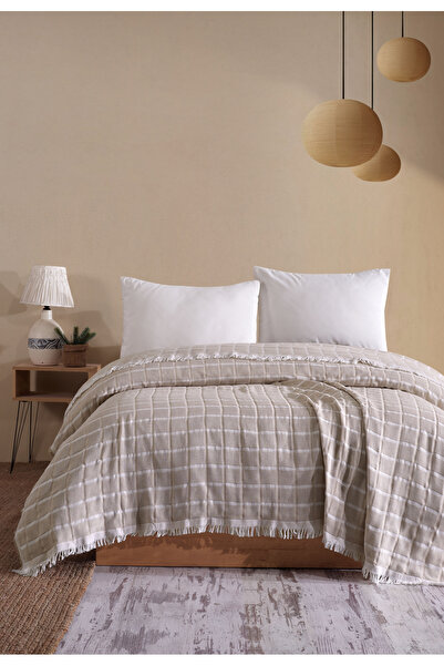 Miracolo Home Muslin 4-Layer Bedspread Pike Double Size Cotton Double Size 200X230