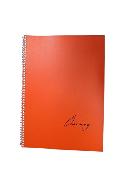 Tokaç أ4 بي بي. دفتر ملاحظات حلزوني 72 ورقة مسطح طراز TOK-170-أحمر