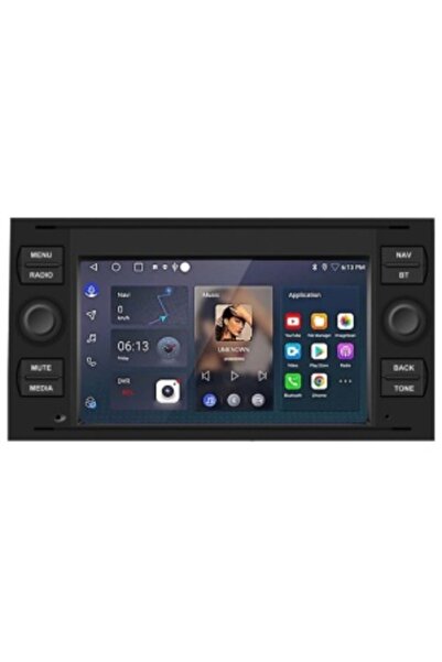 NAVI-ABC Dedicated Navigation for Ford Fiesta 5 (2002-2008) - 7" 4GB RAM 64GB Storage Octa-Core 4G