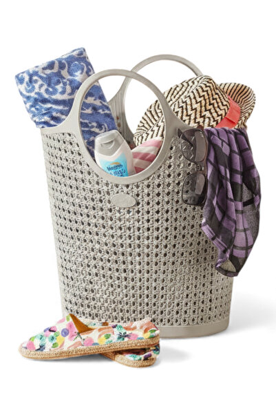 Milenay Silicone Flexible Multi-Purpose Basket, Bag Organizer, Suitable for Indoor and Outdoor Use