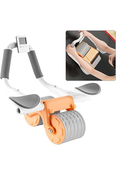 Generic Uota Elbow Support Automatic Rebound Abdominal Wheel Ab Roller for Abs Workout
