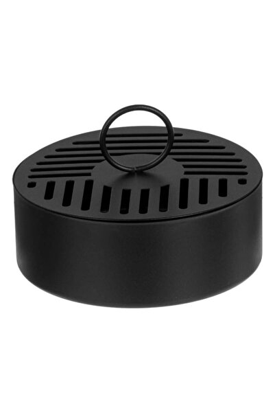 VENITIVO VINDEM CELOR INTELIGENTI VENITIVO metal holder for mosquito coils, ash tray, black, round, 15 x 5.5 cm