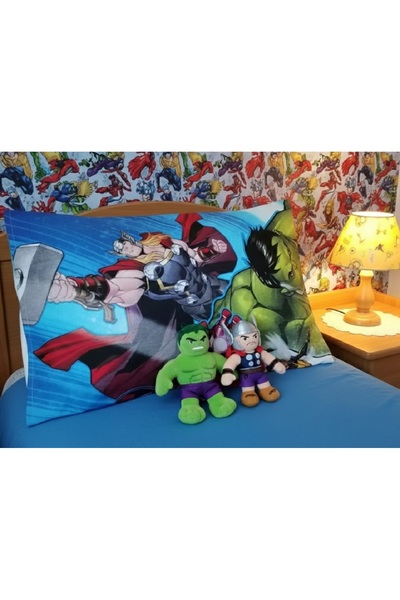 Taç Flannel Marvel Pillowcase 50X70 Cm, 100% Cotton
