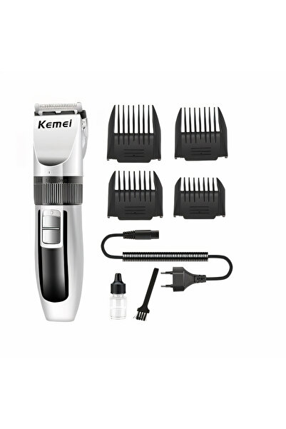 Amigo Kemei GM-696 rechargeable hair clipper, removable blade
