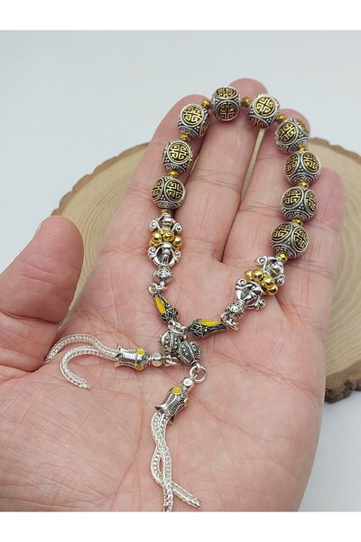 Yasamtohumu سلسلة زازا بريستيج – مسبحة زازا مزخرفة قابلة للتجميع 12*11 مم (61244)