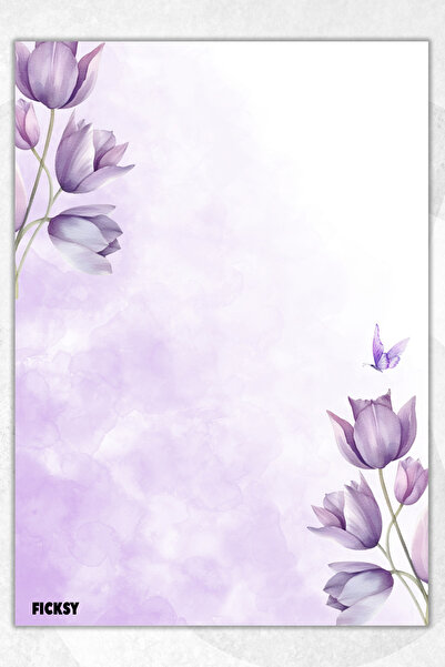 Ficksy دفتر ملاحظات A5 بدون خطوط - 50 ورقة - مذكرة - دفتر ملاحظات - ورق ملاحظات