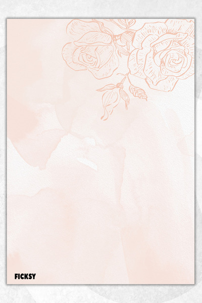 Ficksy دفتر ملاحظات A5 بدون خطوط - 50 ورقة - مذكرة - دفتر ملاحظات - ورق ملاحظات