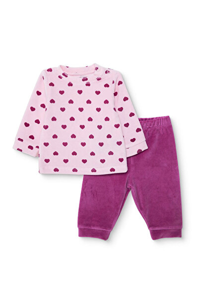 ebebek Hello Baby HelloBaby Kız Bebek Yenidoğan Kadife Sweatshirt-Patiksiz Al...