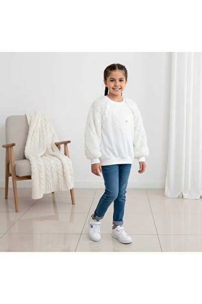 NEWCO SEZON NOU 2 MÂNECI CU FURTUNURI DETALII PLUȘATE TRICOU STILAT ȘI CONFOR...