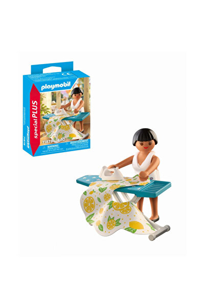 Playmobil - Woman figurine with ironing board