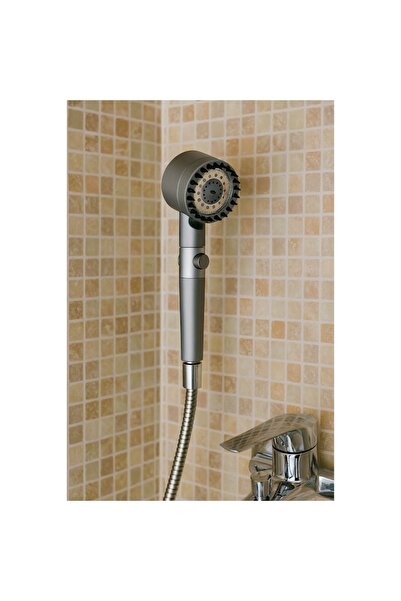 VENITIVO VINDEM CELOR INTELIGENTI VENITIVO handheld showerhead, grey, 3 spray functions, adjustable massage jet, 25.5 cm