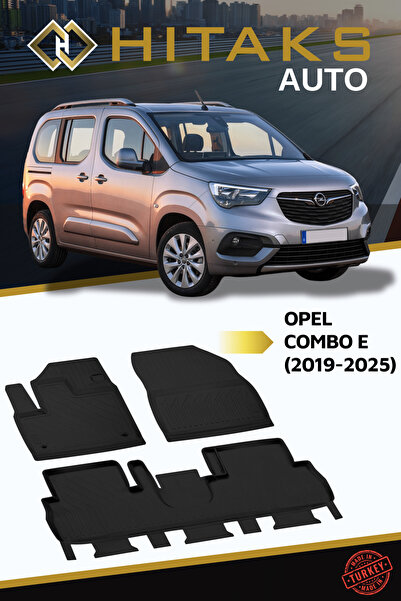 Opel Combo 2019 Sonrası ile Uyumlu 4D Havuzlu Oto Paspas